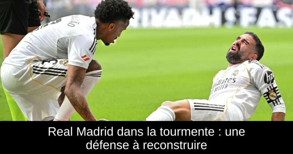 Real Madrid dans la tourmente : une défense à reconstruire