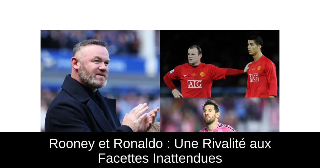 Rooney et Ronaldo : Une Rivalité aux Facettes Inattendues