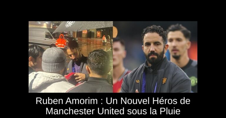 Ruben Amorim : Un Nouvel Héros de Manchester United sous la Pluie