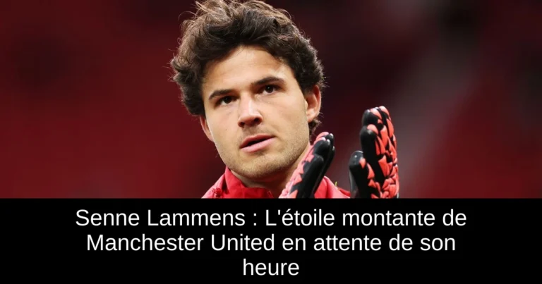 Senne Lammens : L'étoile montante de Manchester United en attente de son heure