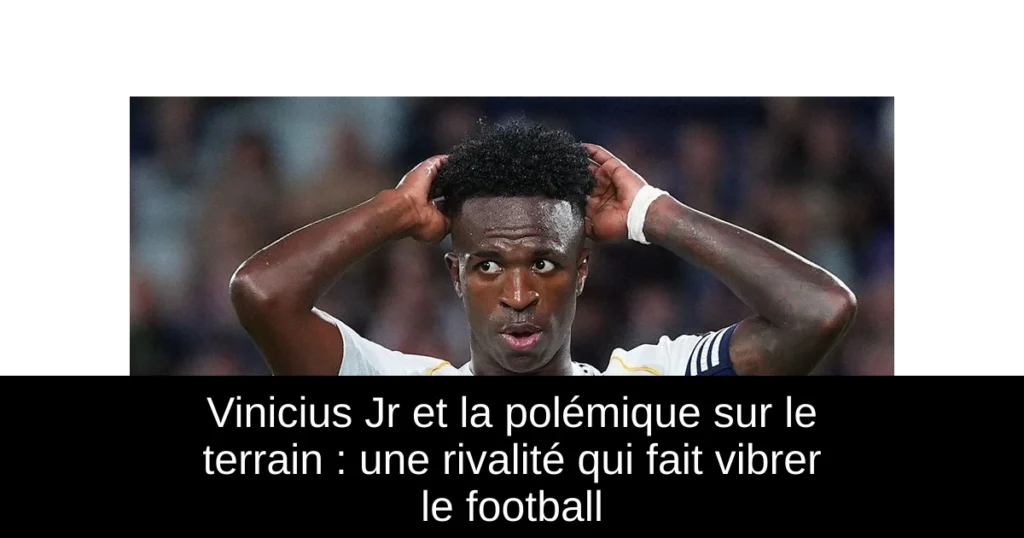 Vinicius Jr et la polémique sur le terrain : une rivalité qui fait vibrer le football
