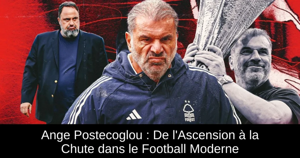 Ange Postecoglou : De l'Ascension à la Chute dans le Football Moderne