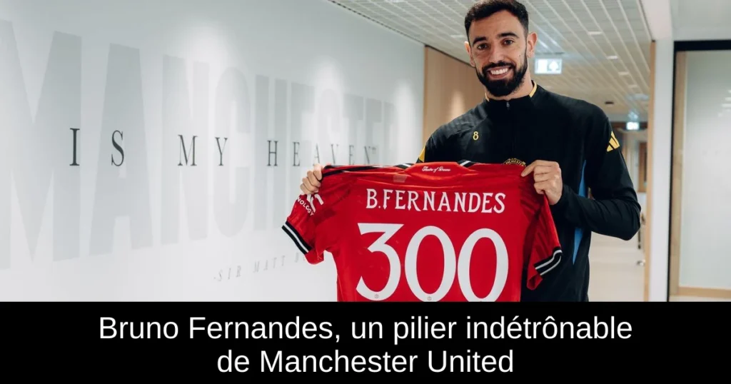 Bruno Fernandes, un pilier indétrônable de Manchester United