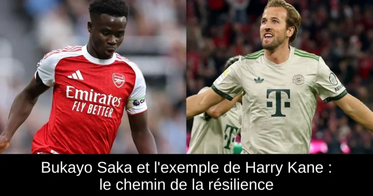 Bukayo Saka et l'exemple de Harry Kane : le chemin de la résilience