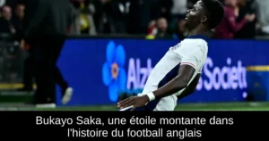 Bukayo Saka, une étoile montante dans l'histoire du football anglais