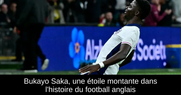 Bukayo Saka, une étoile montante dans l'histoire du football anglais