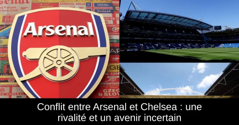 Conflit entre Arsenal et Chelsea : une rivalité et un avenir incertain