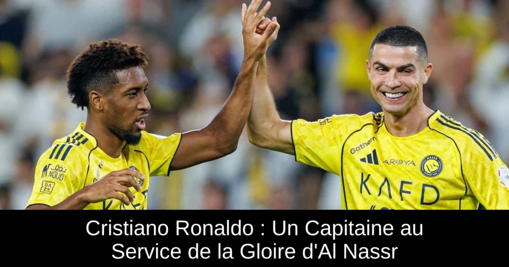 Cristiano Ronaldo : Un Capitaine au Service de la Gloire d'Al Nassr