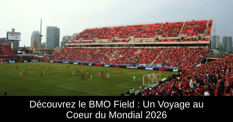 Découvrez le BMO Field : Un Voyage au Coeur du Mondial 2026