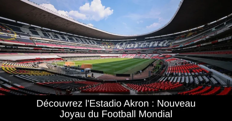 Découvrez l'Estadio Akron : Nouveau Joyau du Football Mondial