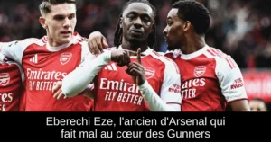 Eberechi Eze, l&rsquo;ancien d&rsquo;Arsenal qui fait mal au cœur des Gunners