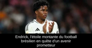 Endrick, l'étoile montante du football brésilien en quête d'un avenir prometteur
