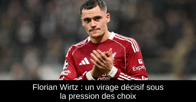 Florian Wirtz : un virage décisif sous la pression des choix