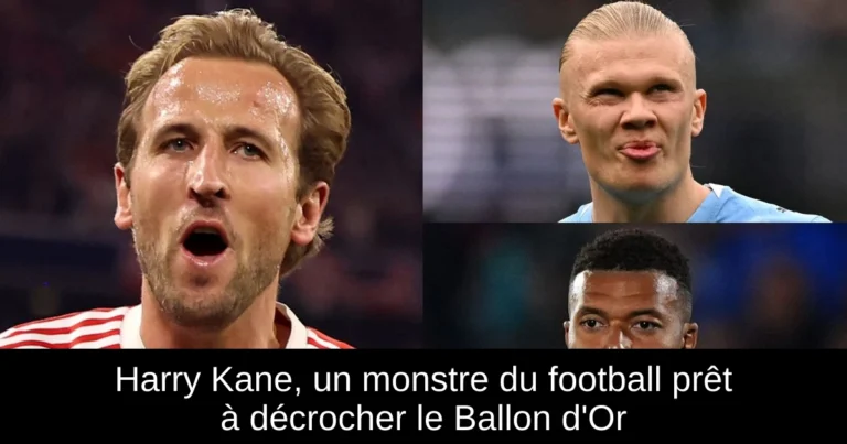 Harry Kane, un monstre du football prêt à décrocher le Ballon d'Or