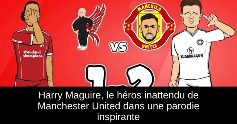 Harry Maguire, le héros inattendu de Manchester United dans une parodie inspirante