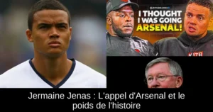 Jermaine Jenas : L'appel d'Arsenal et le poids de l'histoire