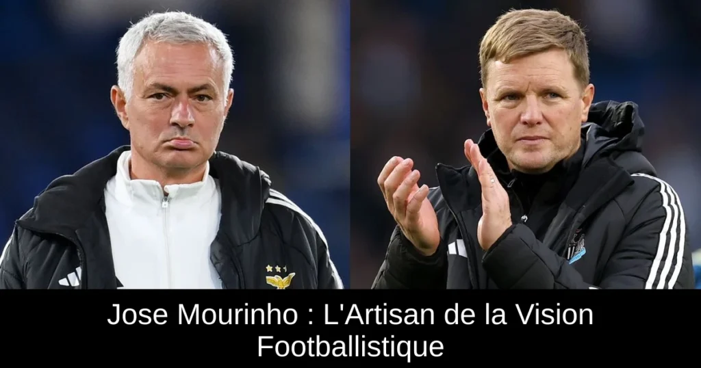 Jose Mourinho : L'Artisan de la Vision Footballistique