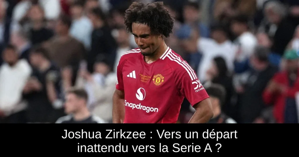 Joshua Zirkzee : Vers un départ inattendu vers la Serie A ?