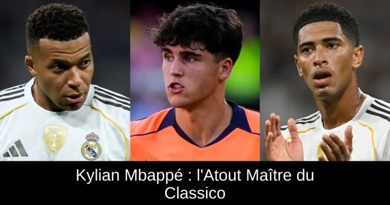 Kylian Mbappé : l'Atout Maître du Classico