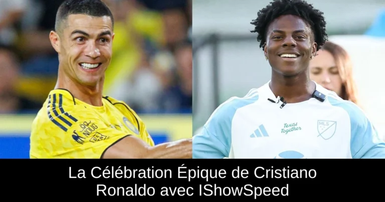La Célébration Épique de Cristiano Ronaldo avec IShowSpeed