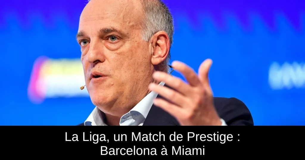 La Liga, un Match de Prestige : Barcelona à Miami