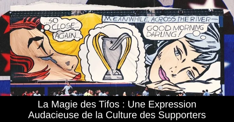 La Magie des Tifos : Une Expression Audacieuse de la Culture des Supporters