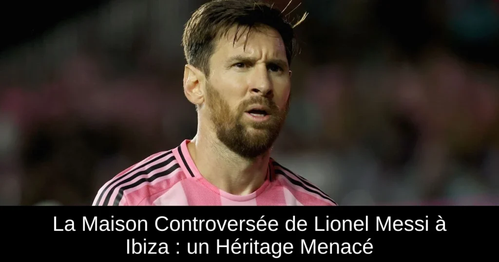 La Maison Controversée de Lionel Messi à Ibiza : un Héritage Menacé