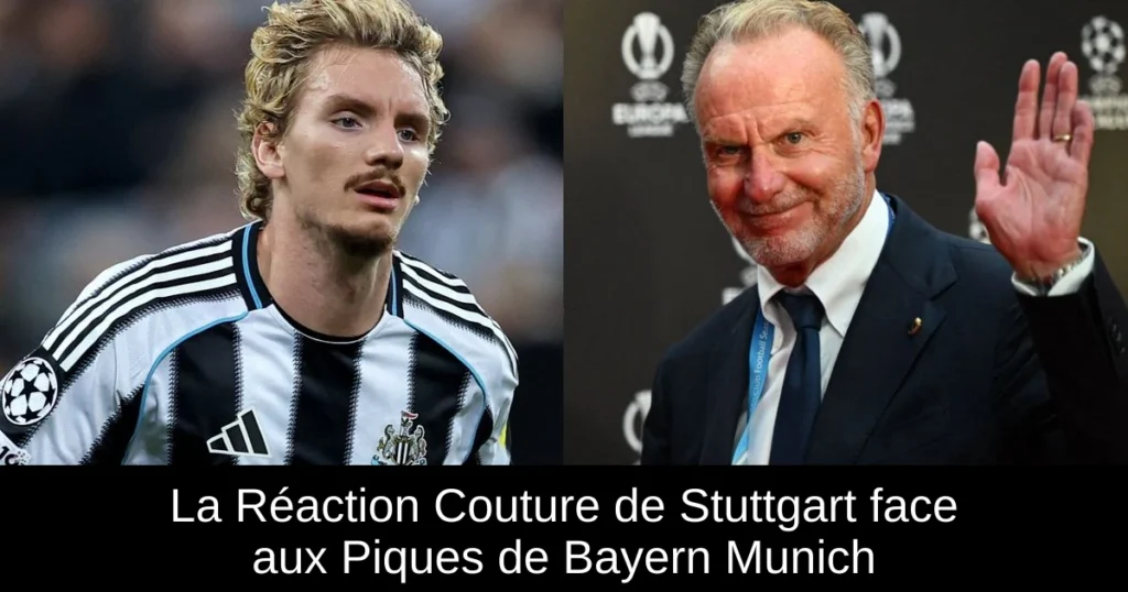 La Réaction Couture de Stuttgart face aux Piques de Bayern Munich