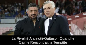 La Rivalité Ancelotti-Gattuso : Quand le Calme Rencontrait la Tempête