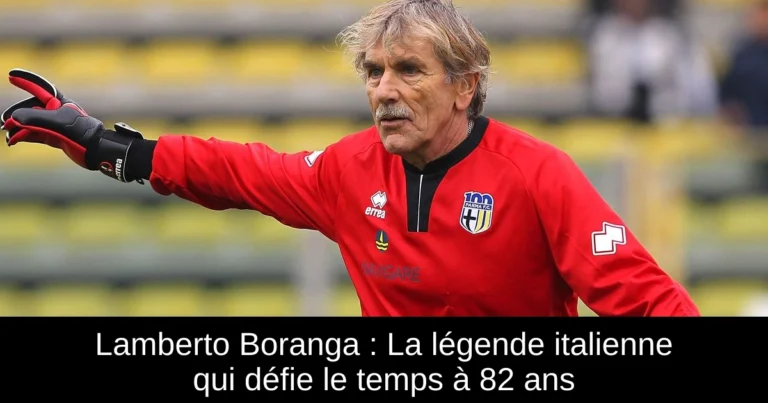 Lamberto Boranga : La légende italienne qui défie le temps à 82 ans