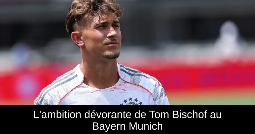 L'ambition dévorante de Tom Bischof au Bayern Munich
