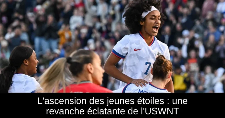 L'ascension des jeunes étoiles : une revanche éclatante de l'USWNT