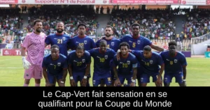 Le Cap-Vert fait sensation en se qualifiant pour la Coupe du Monde