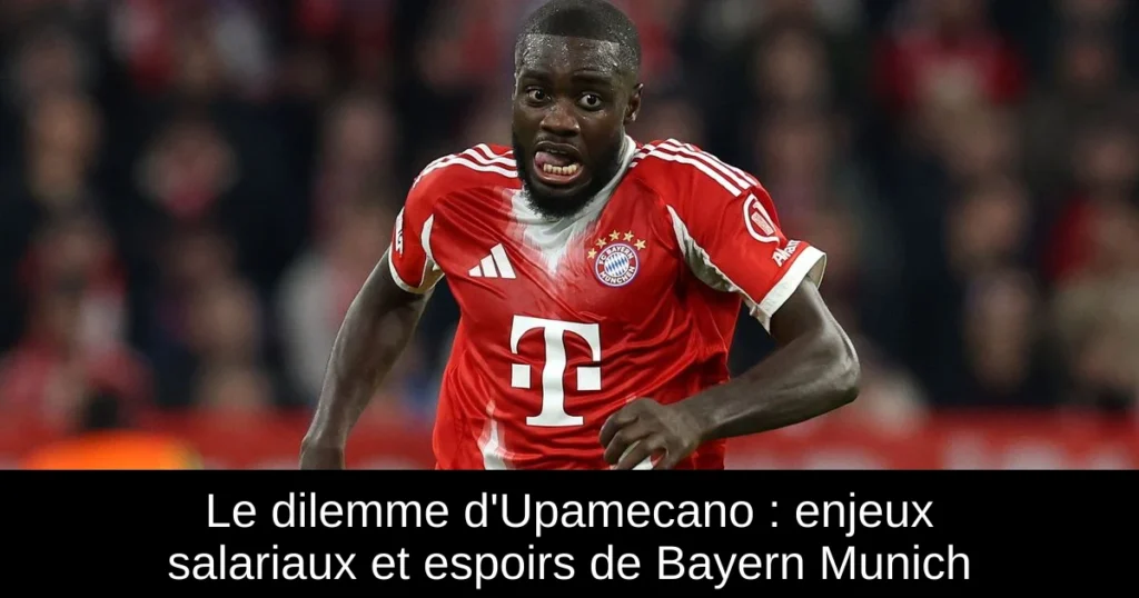 Le dilemme d'Upamecano : enjeux salariaux et espoirs de Bayern Munich