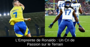 L'Empreinte de Ronaldo : Un Cri de Passion sur le Terrain