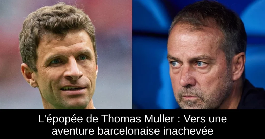 L'épopée de Thomas Muller : Vers une aventure barcelonaise inachevée