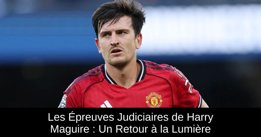 Les Épreuves Judiciaires de Harry Maguire : Un Retour à la Lumière