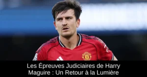 Les Épreuves Judiciaires de Harry Maguire : Un Retour à la Lumière