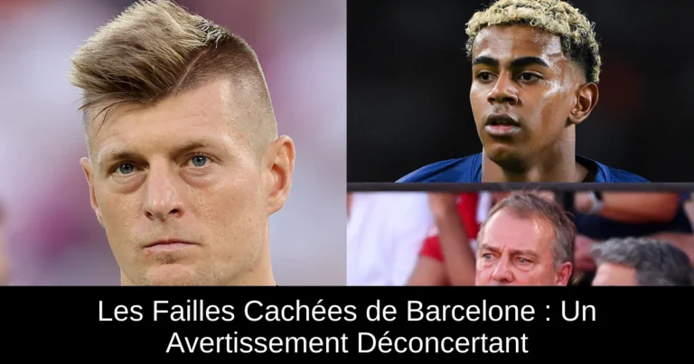 Les Failles Cachées de Barcelone : Un Avertissement Déconcertant