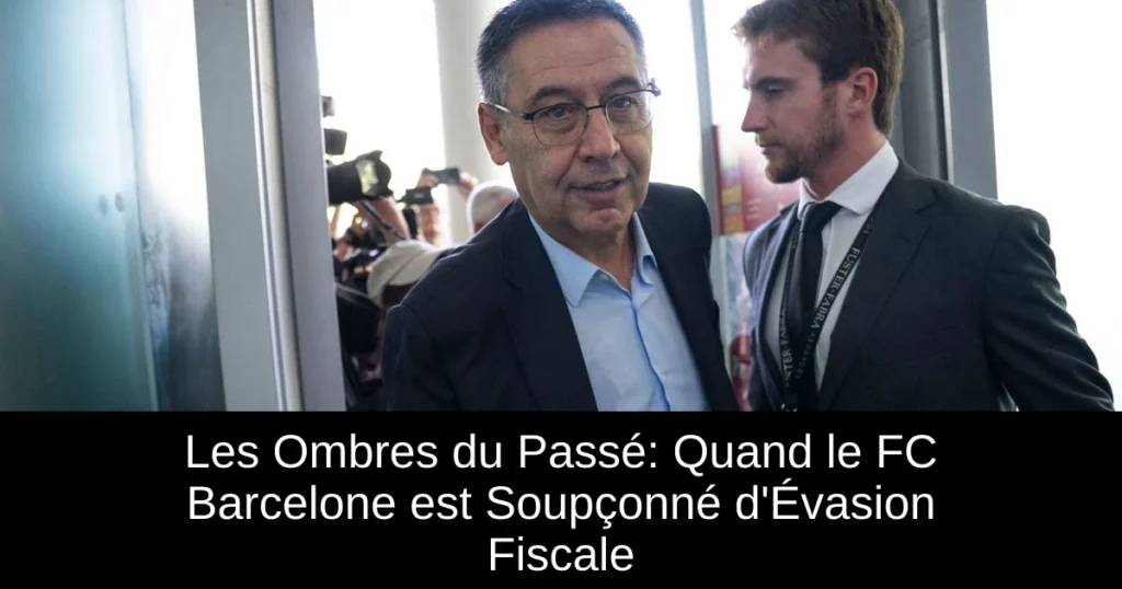 Les Ombres du Passé: Quand le FC Barcelone est Soupçonné d'Évasion Fiscale