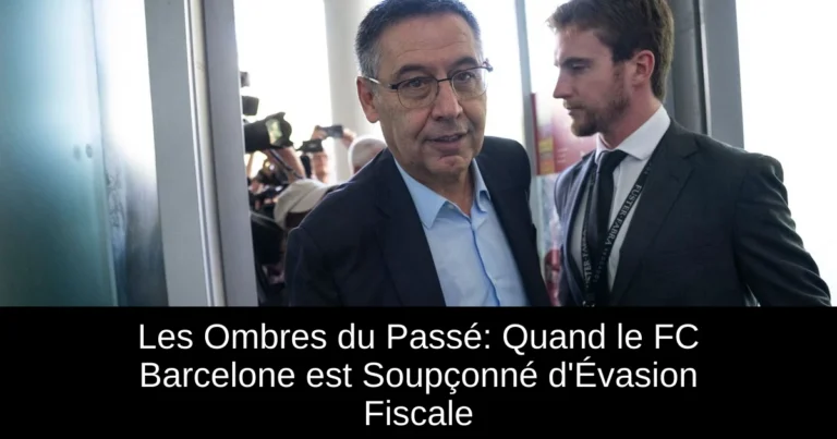 Les Ombres du Passé: Quand le FC Barcelone est Soupçonné d'Évasion Fiscale