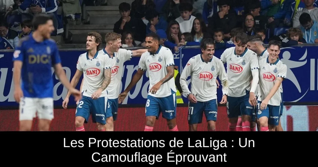 Les Protestations de LaLiga : Un Camouflage Éprouvant