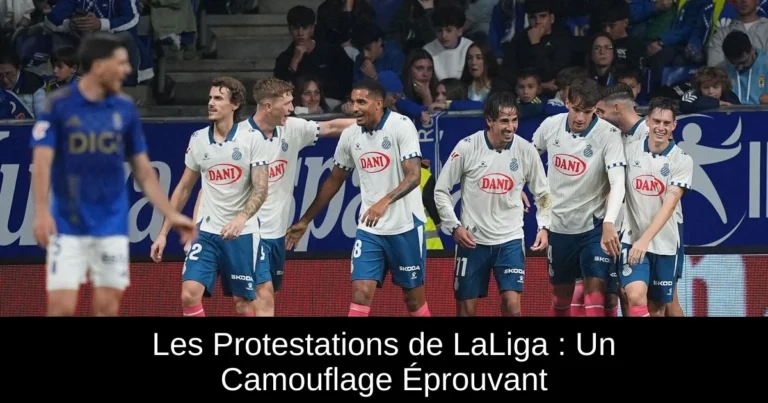 Les Protestations de LaLiga : Un Camouflage Éprouvant