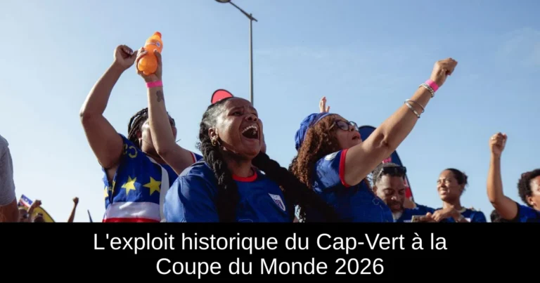 L'exploit historique du Cap-Vert à la Coupe du Monde 2026