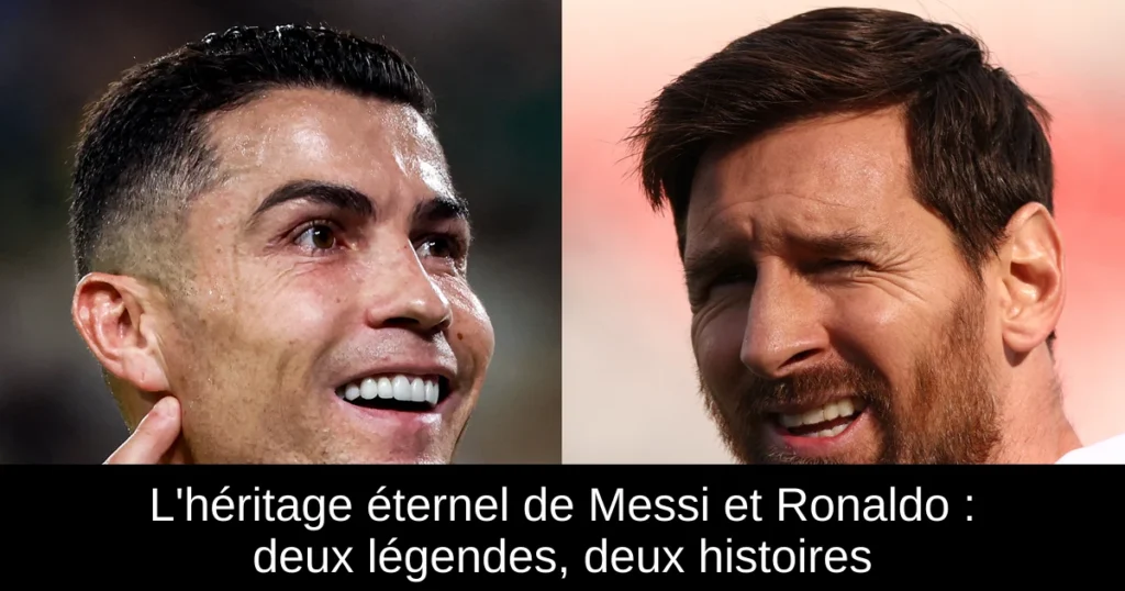 L'héritage éternel de Messi et Ronaldo : deux légendes, deux histoires