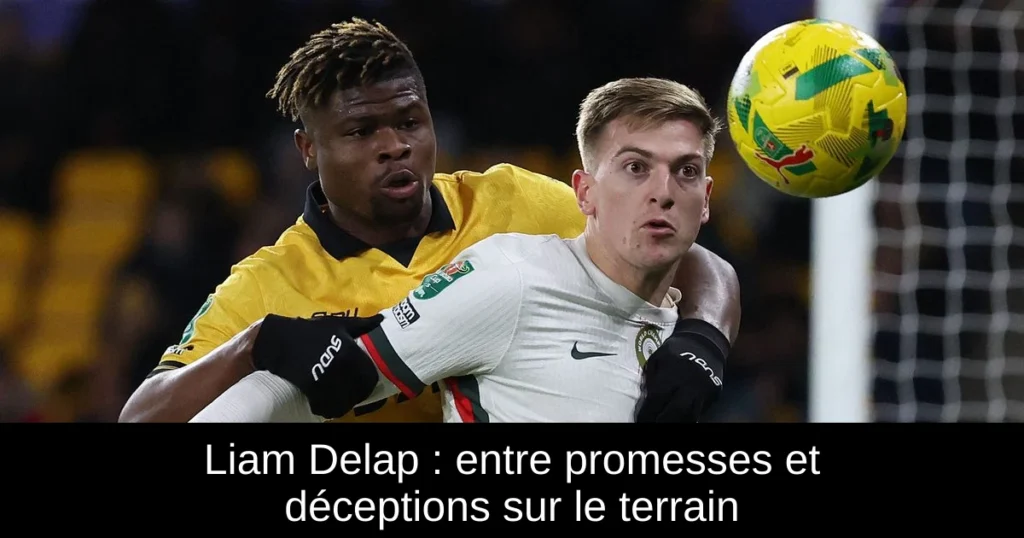 Liam Delap : entre promesses et déceptions sur le terrain