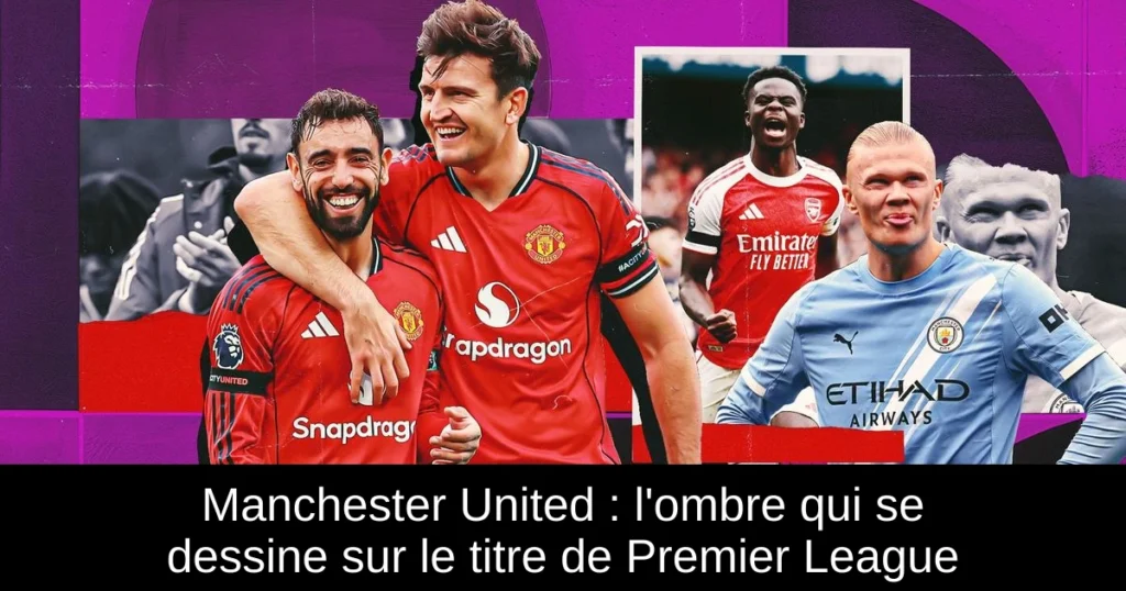 Manchester United : l&rsquo;ombre qui se dessine sur le titre de Premier League
