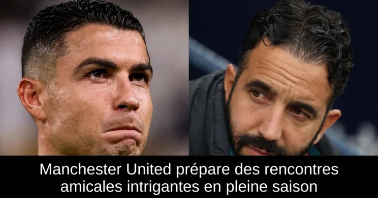 Manchester United prépare des rencontres amicales intrigantes en pleine saison