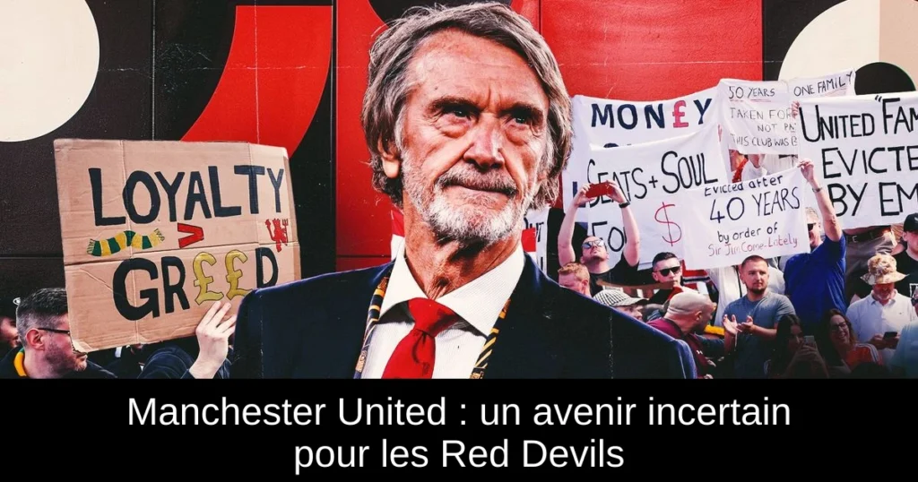 Manchester United : un avenir incertain pour les Red Devils