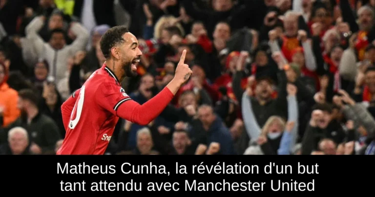 Matheus Cunha, la révélation d'un but tant attendu avec Manchester United